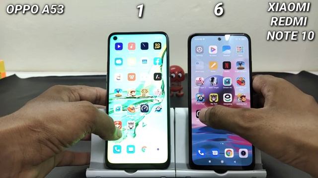 Xiaomi Redmi Note 10 Vs Oppo A53 | Comparison & Speed Test | Camera Test | Which Is Batter |