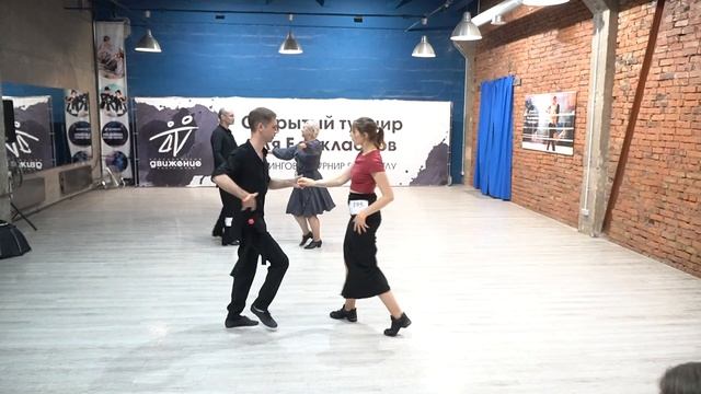 Турнир по хастлу, ED - класс. JnJ Beginner 0-1. Перетанцовка.