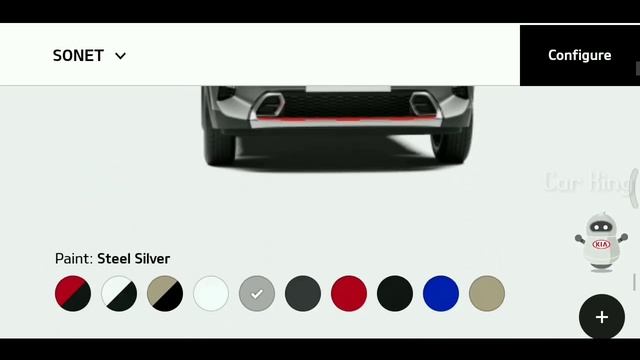 Kia Sonet 360 View   Wild By Design - 1.0 Turbo GDi Engine Option & Colors Comparison