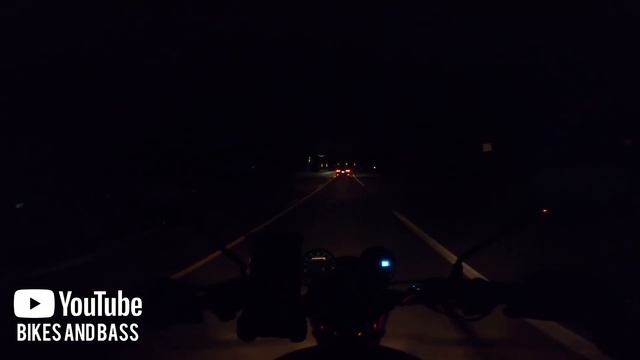 HONDA NIGHTHAWK 250 | NIGHT RIDE | PURE EXHAUST SOUND