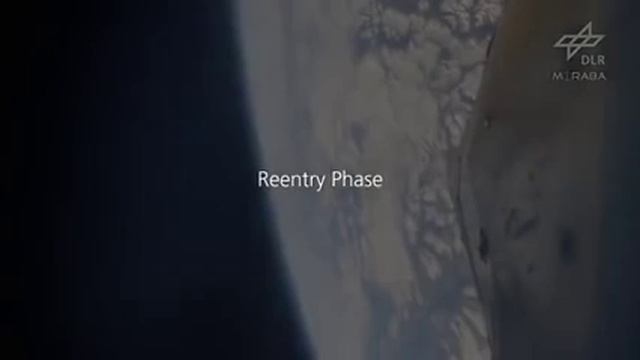 Полёт в космос и приземление немецкой исследовательской ракеты