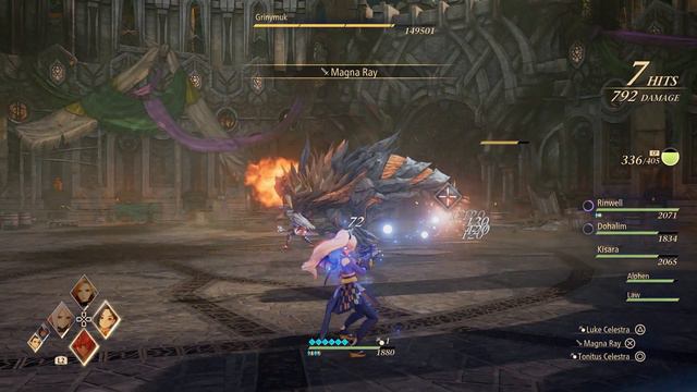 Tales Of Arise - Boss Grinymuk (Hard Mode) [テイルズオブアライズ]