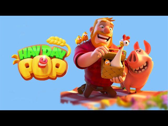 Hay Day Pop обзор новой игры от Supercell Android/iOS GamePlay