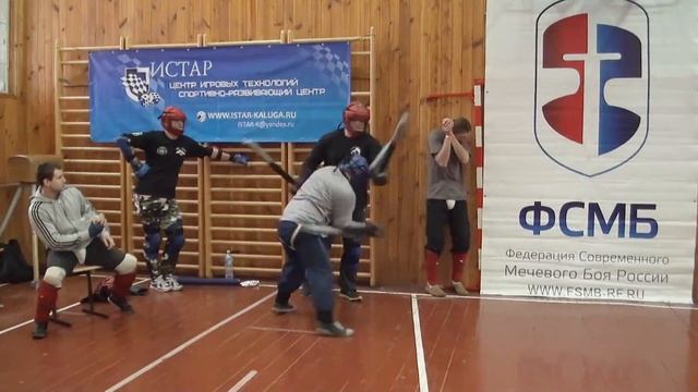 Russia Moscow Cup FSMB 2012  Two Swords  40 Fight  два меча Уколов-Гришачёв