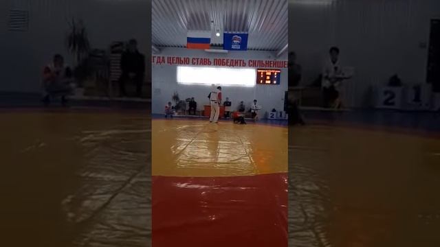 Схватки Витязей на соревнованиях по СамБО