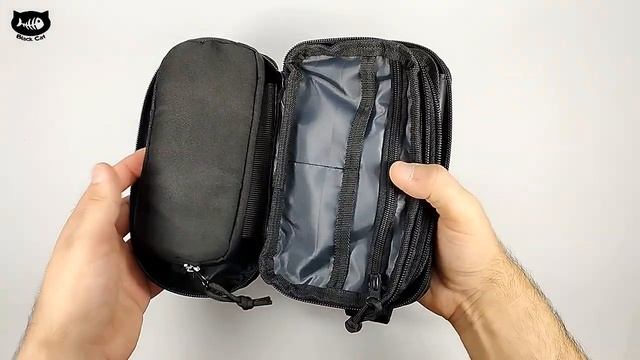 Совместное использование поясной сумки Р066 с вкладышами Т010 и Т011.