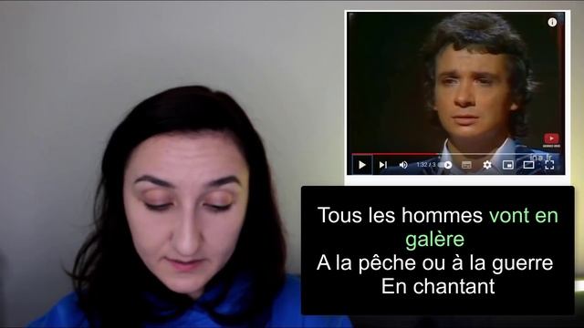 ?Французский по песням. Michel Sardou - En Chantant. Разбор песни