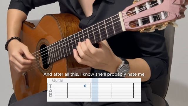 Confidence (sped Up) By Ocean Alley (EASY Guitar Tab)