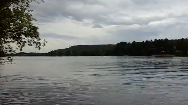 ходовые испытания аэролодки Пиранья2 на новом моторе