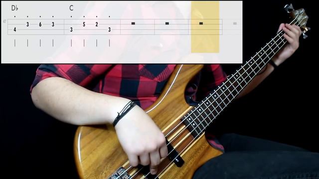 Lazy Town - We Are Number One (Bass Cover) (Play Along Tabs In Video)