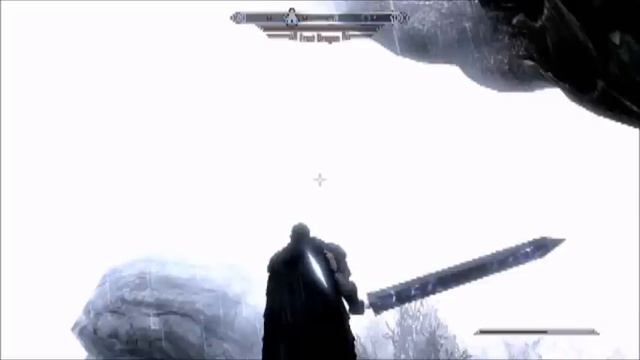 Skyrim Berserk Black Swordsman Guts Vs Dragons