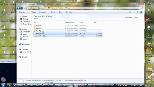 Terraria: Importing Characters And Worlds To TConfig!