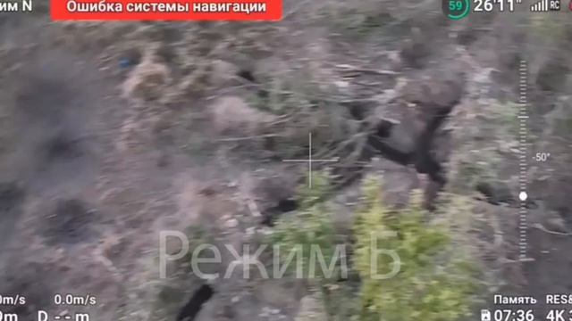 Два российских бойца отбили атаку превосходящего противника