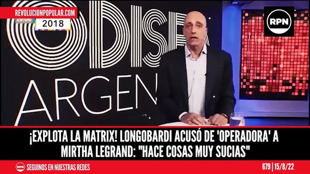 ¡EXPLOTA LA MATRIX! Longobardi Acusó De 'operadora' A Mirtha Legrand: 