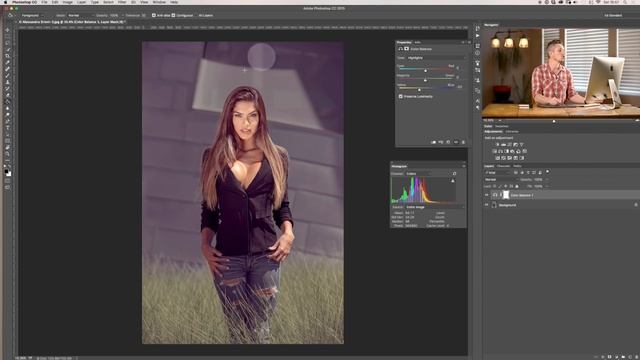 Photoshop Color Correction Using Color Balance - Photoshop Tutorial