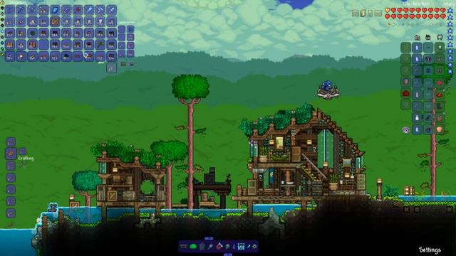 Jungle Hut | Terraria Speed Build