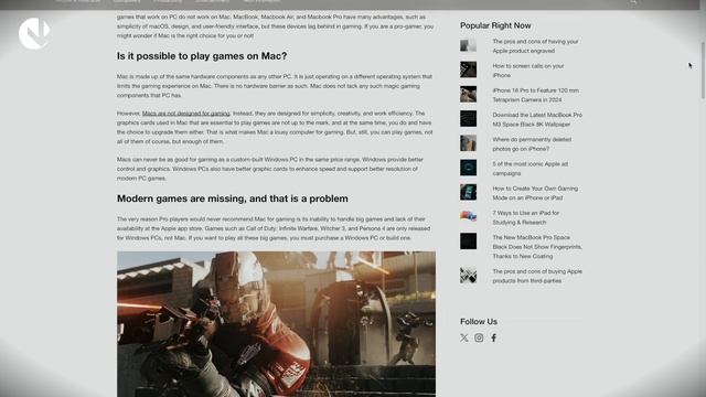 TEST: Apple MacBook Pro M3