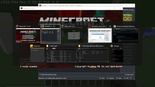 Play Minecraft Borderless Full Screen In 2021