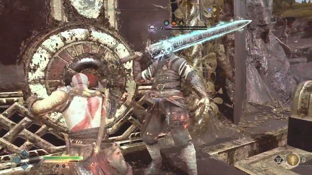 God Of War (2018) - GMGOW (New Game) - Asgard Tower Hel-Traveler (SKULL)