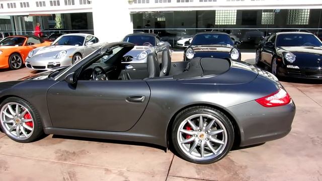 2007 Porsche Carrera S Cabriolet In Slate Grey Metallic