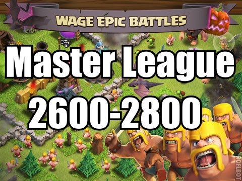 Clash Of Clans - Эпичные битвы ( мастер лига )