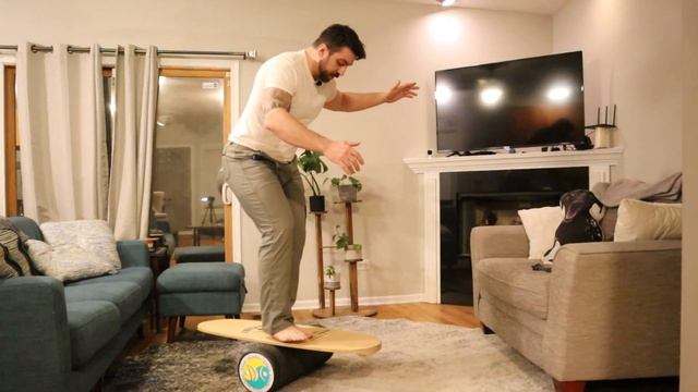 Crossover Step On Balance Board [PETER PAN] - Challenge Sunday 12