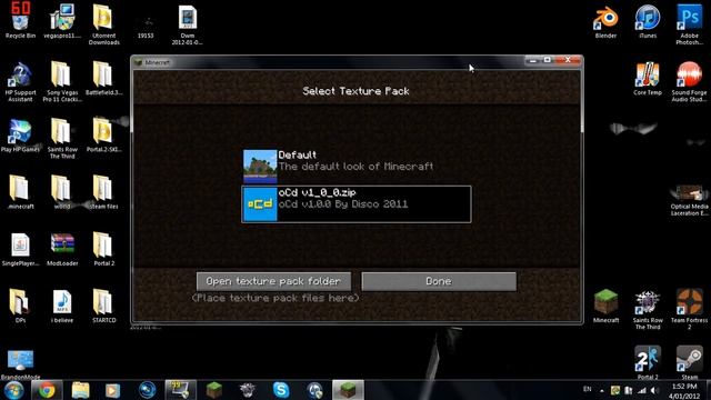 How To Install Texture Packs In Minecraft Beta 1.8.1 Or 1.0.0