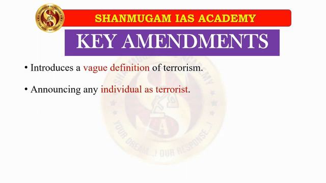 Unlawful Activities 3rd October 2019 - Event Of The Day Shanmugam IAS Academy In Coimbatore
