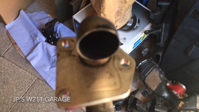 OM642 - Reparatur (Überholung / Säuberung Von Saugrohr, EKAS, Ölkühler), MB Oil Cooler Replacement