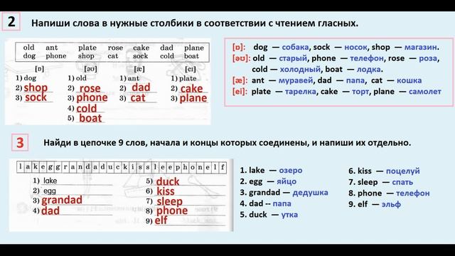 ГДЗ по английский  2 КЛАСС АФАНАСЬЕВА Страница.64  РАБОЧАЯ ТЕТРАДЬ