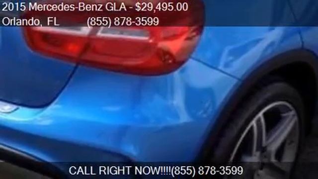 2015 Mercedes-Benz GLA GLA 250 4MATIC AWD 4dr SUV for sale i