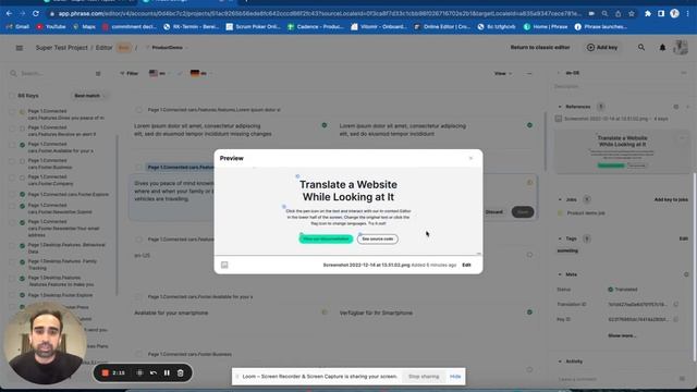 How To Upload Screenshots In The New Strings Editor