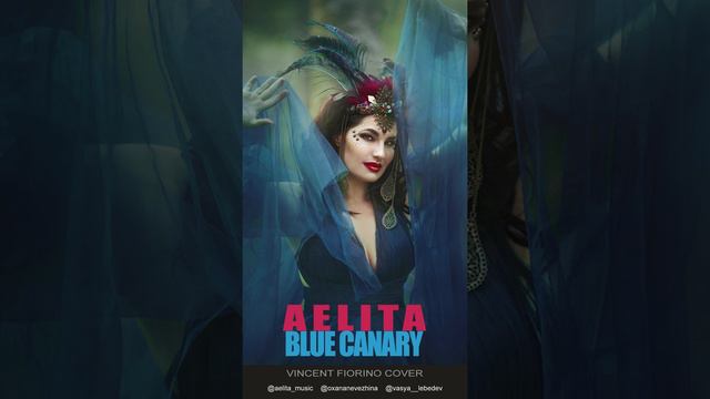 Aelita- Blue canary cover Vincent Fiorino