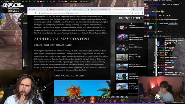 Lost Ark In May: MASSIVE News - Amazon Is Talking To Us | Asmongold Reacts