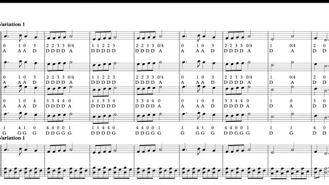Rosop Level 2 - London Bridge And Variations - Sheet Music For SO