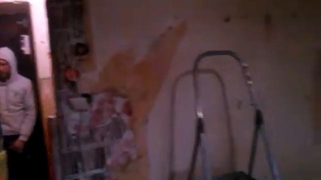 демонтаж стены, перегородки, старт.