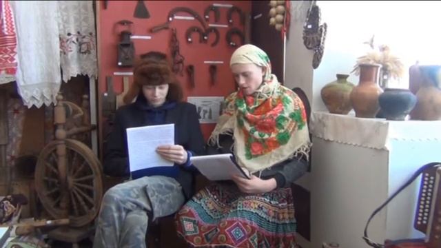 Интерактивный театр в школьном музее Сказка Золотое яичко 2018 год Юные туристы краеведы