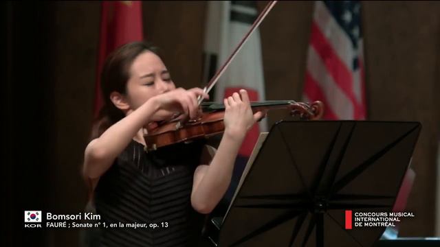 Faure Violin Sonata No.1 In A Major, Op.13 - Bomsori Kim 김봄소리