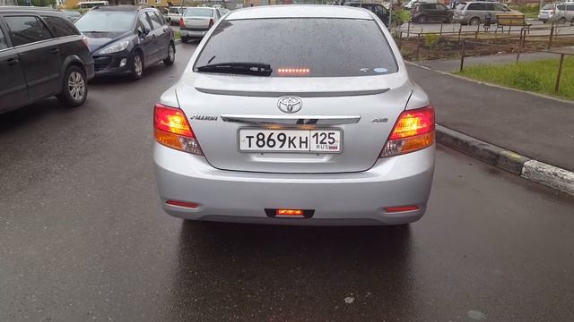 Мигающий стоп а бампер Аллион