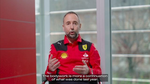 Enrico Cardile, Head Of Chassis Area, Interview - Scuderia Ferrari SF-23 Launch