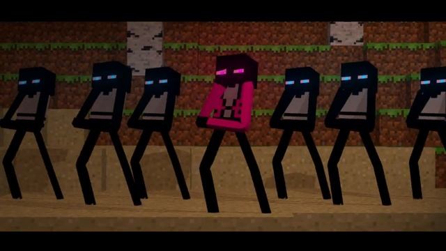 PSY- GENTLEMAN M/V- Parody - Minecraft ENDERMAN
