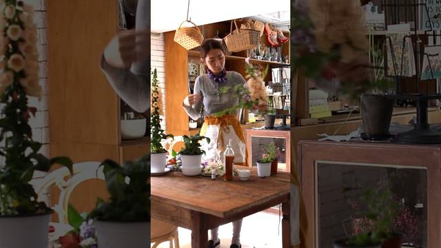 Garden Flower Arrangement | Bouquet Making For A Friend / 가든플라워로 부케만들기