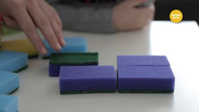 7 развивающих игр с губками для посуды