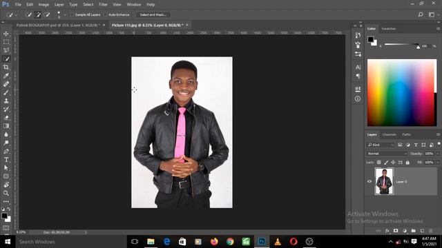 Photoshop Tools- 7 Quick Selection & Magic Wand Tools