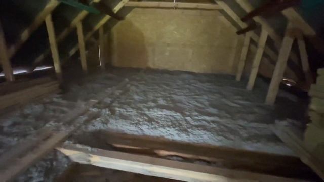 Эковата бесшовное утепление