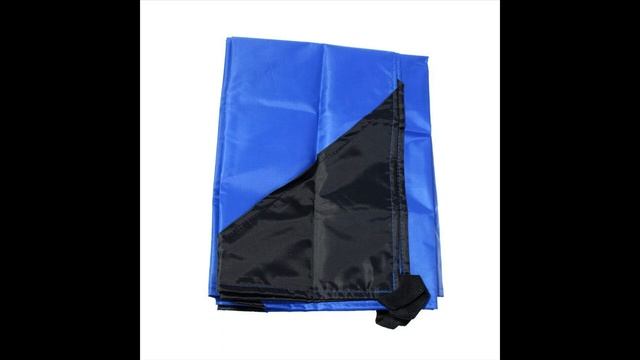 Коврик-Тент-Навес 3в1 для пляжа и пикника - Magic Mat, 290x200 см, в чехле, Васильковый