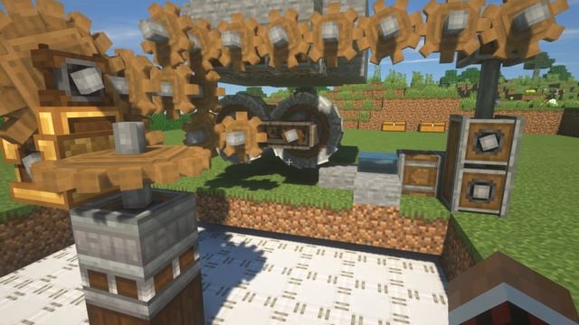 ферма железа на моде Create