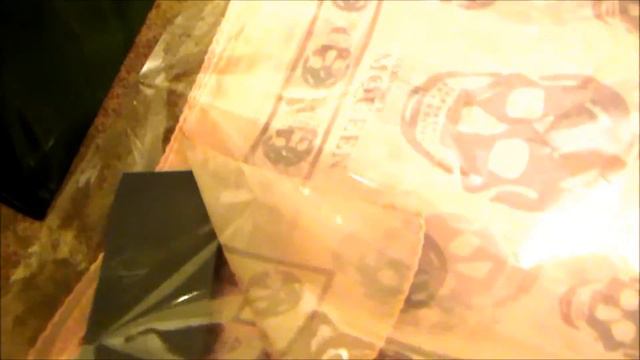 Alexander McQueen Skull Scarf How To Tell A New Real From Fake - Unboxing