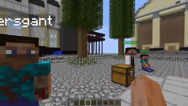 Cтроим Российский город в Minecraft  #14