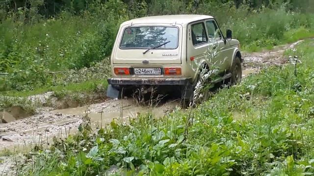 Нива ИЖ-Техно (локрайт) в заднем мосту